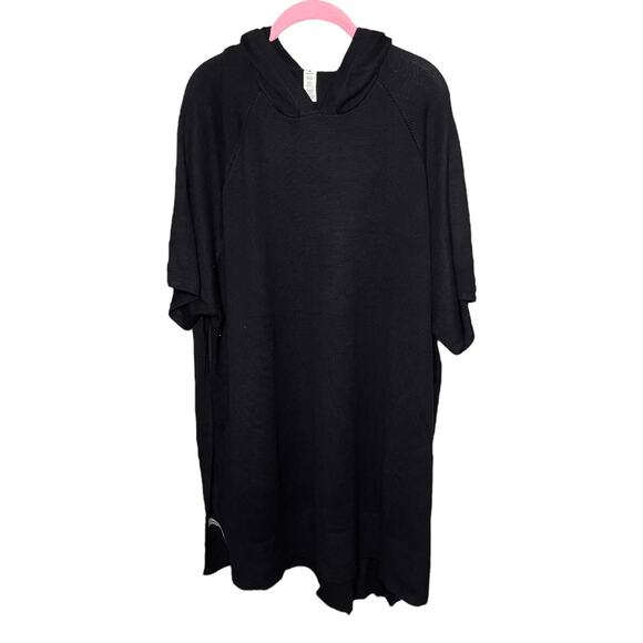 Lululemon Opened Up Poncho Black Size Medium/Large - Picture 1 of 6